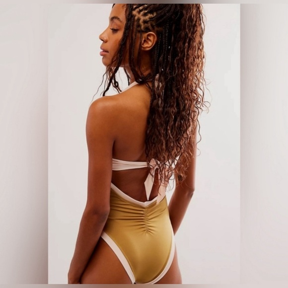 NWT We Are Hah X Free People Pull It Thru Bodysuit Size Medium - Picture 4 of 5